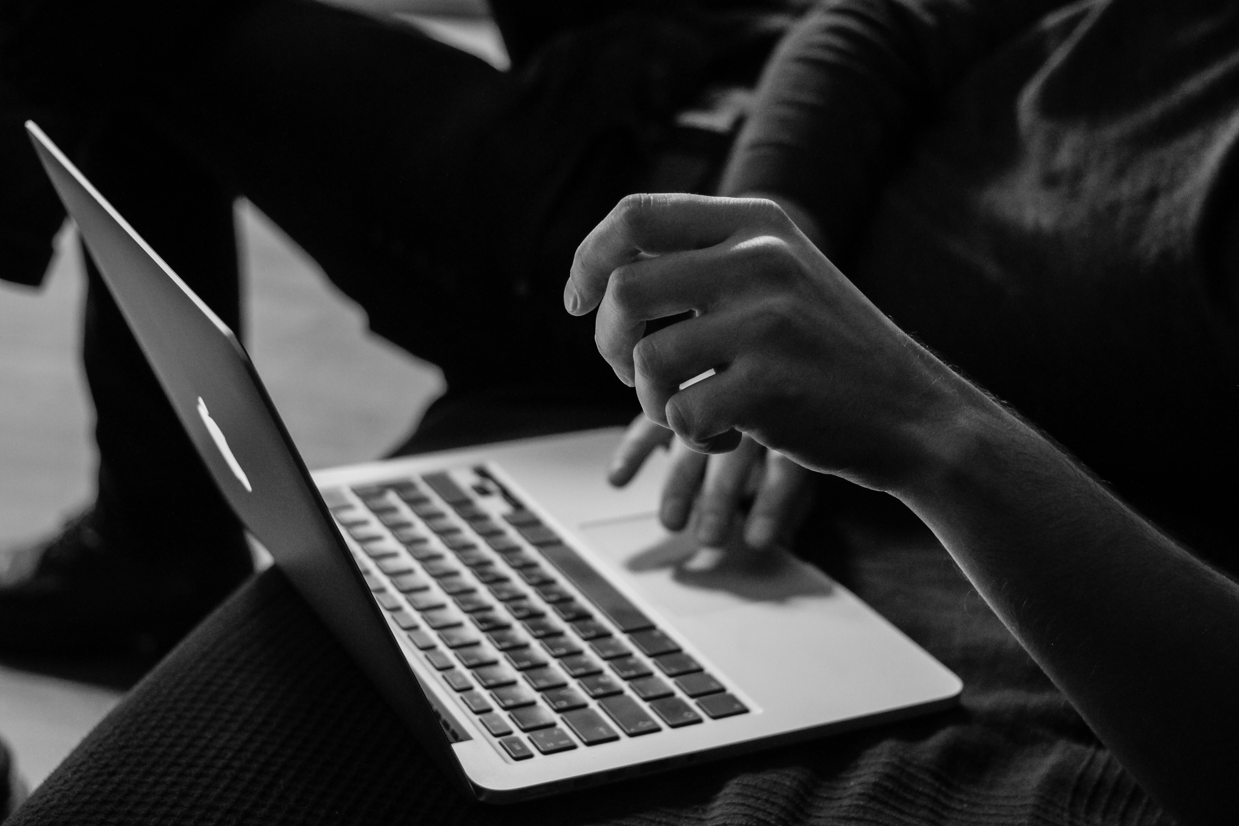 Man on laptop